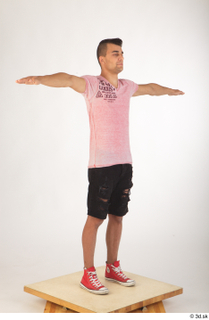  Colin black shorts clothing pink t shirt red shoes standing t-pose whole body 0008.jpg